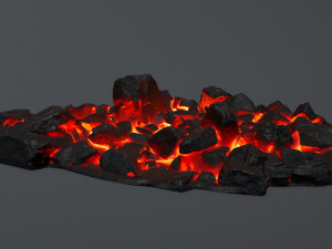 lava rocks Model 3D