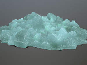 ice rocks 3D Model