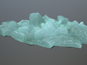 ice rocks 3D Model