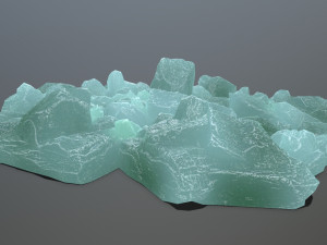 ice rocks 3D Model