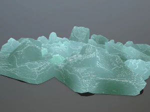 ice rocks 3D Model