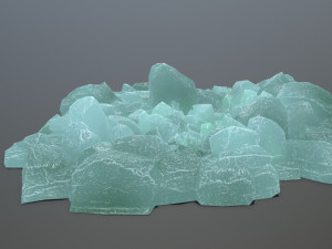 ice rocks 3D Model