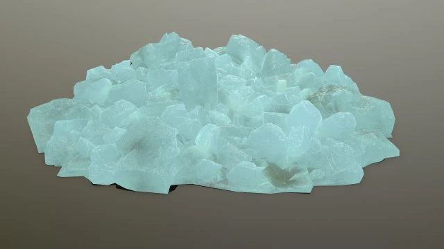 ice rocks 3D Model .c4d .max .obj .3ds .fbx .stl .blend 