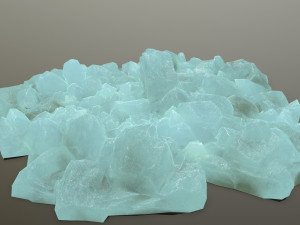 ice rocks 3D Model