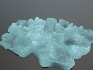 ice rocks 3D Model