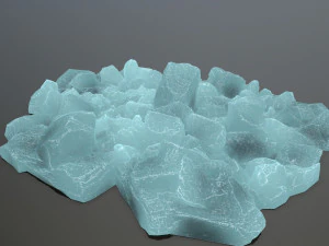 ice rocks 3D Model
