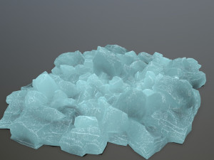 ice rocks 3D Model
