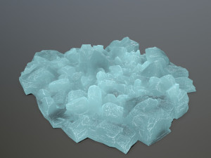 ice rocks 3D Model