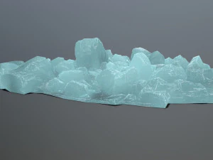 ice rocks 3D Model