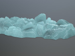 ice rocks 3D Model