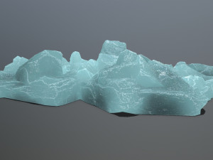 ice rocks 3D Model