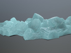 ice rocks 3D Model