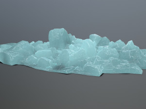 ice rocks 3D Model