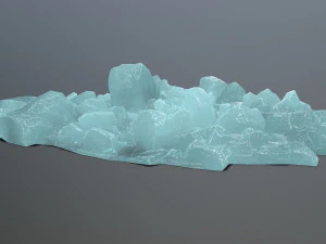 ice rocks 3D Model