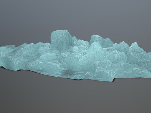 ice rocks 3D Model