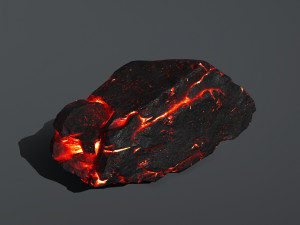 lava rocks 3D Model