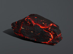 lava rocks 3D Model