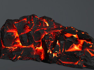 lava rocks 3D Model