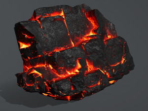 lava rocks 3D Model
