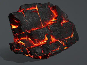 lava rocks 3D Model