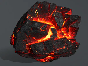 lava rocks 3D Model