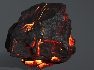 lava rocks 3D Model