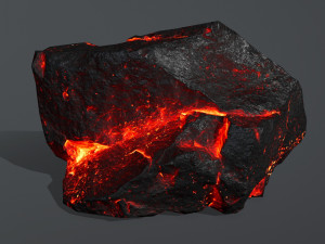 lava rocks 3D Model