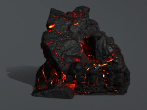 lava rocks 3D Model