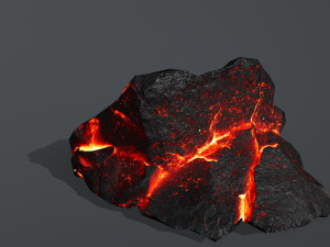 lava rocks 3D Model