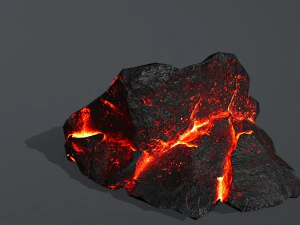lava rocks 3D Model