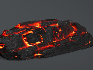 lava rocks 3D Model