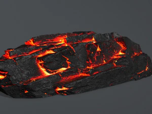 lava rocks 3D Model