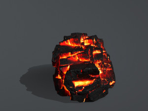 lava rocks 3D Model
