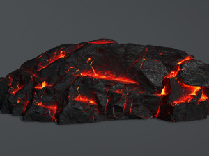 lava rocks 3D Model