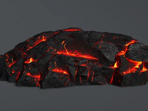 lava rocks 3D Model