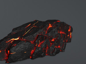 lava rocks 3D Model