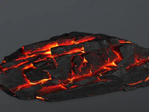 lava rocks 3D Model