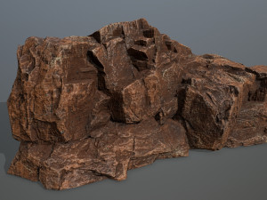 desert rocks 3Dモデル