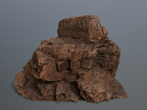 desert rocks 3Dモデル