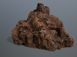 desert rocks 3Dモデル