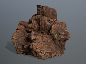 desert rocks 3Dモデル