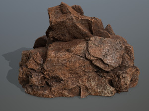 desert rocks 3Dモデル