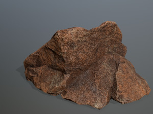 desert rocks 3Dモデル