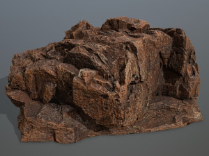 desert rocks 3Dモデル