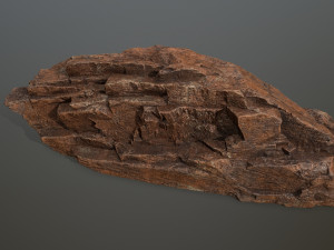 desert rocks 3Dモデル
