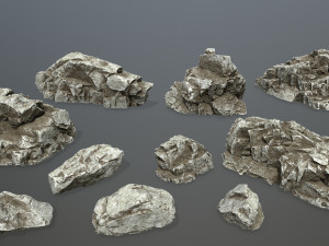 rocks 3D Model