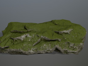 mossy rocks Modèle 3D