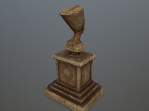 nefertiti Modelo 3D