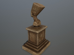 nefertiti Modelo 3D