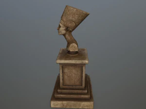nefertiti 3D Model